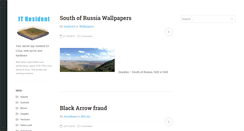 Desktop Screenshot of itresident.com